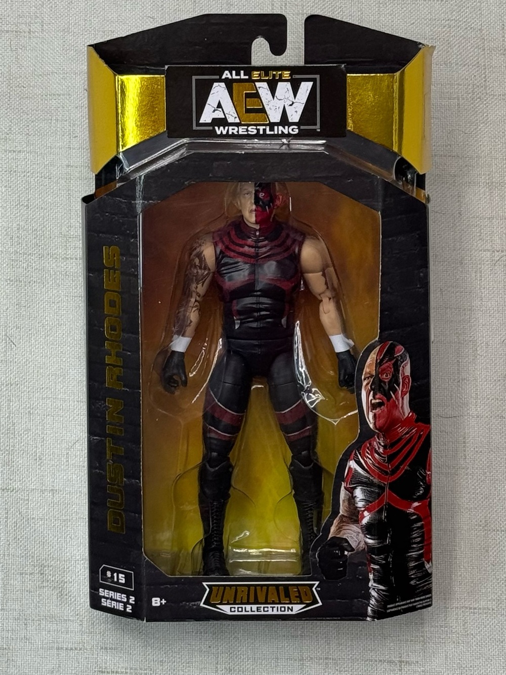 2020 AEW Jazwares Unrivaled Collection Series 2 #15 Dustin Rhodes